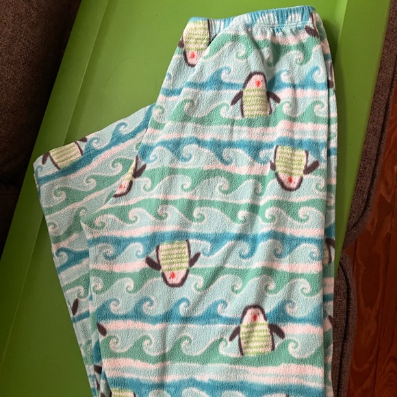 HUE fleece pajamas penguins - Picture 5 of 7